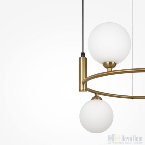 Люстра Maytoni Ring MOD013PL-04BS1, раздел каталога Люстры с плафонами интернет-магазина Ночи Нет