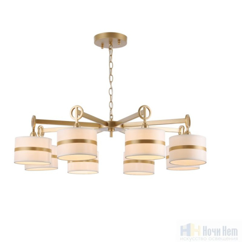 Люстра Favourite Mateo 2634-8P, раздел каталога Люстры с абажурами интернет-магазина Ночи Нет