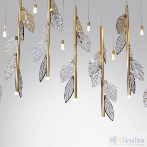 Люстра Odeon Light Listva 5445/17, раздел каталога Стеклянные люстры интернет-магазина Ночи Нет