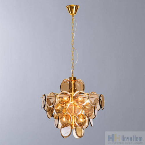 Люстра Divinare Chloe 7566/01 SP-8, раздел каталога Стеклянные люстры интернет-магазина Ночи Нет