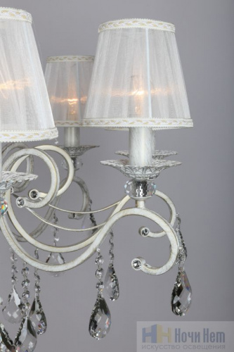 Люстра подвесная Omnilux Belluno OML-79103-08, раздел каталога Люстры с абажурами интернет-магазина Ночи Нет