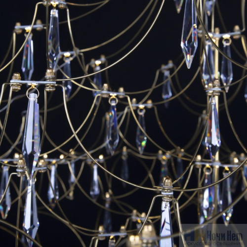 Люстра Loft IT Mira 10259/1000 Gold Asfour, раздел каталога Большие люстры интернет-магазина Ночи Нет