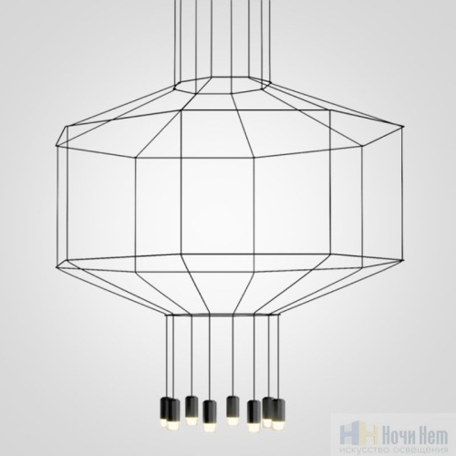 Светильник подвесной ImperiumLoft Wireflow 84534-22, раздел каталога Подвесы 4 лампы и больше интернет-магазина Ночи Нет
