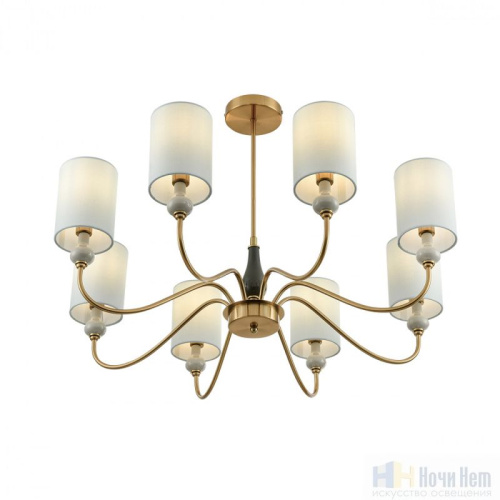 Люстра Lumion Anri 6590/8, раздел каталога Люстры с абажурами интернет-магазина Ночи Нет