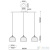 Светильник подвесной Arte Lamp Rastaban A7984SP-3PB, раздел каталога Подвесы 2-3 лампы интернет-магазина Ночи Нет