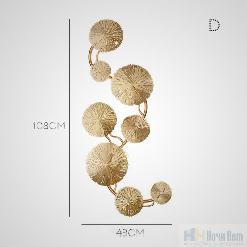 Бра ImperiumLoft Inca 140769-26, раздел каталога Бра с плафоном интернет-магазина Ночи Нет