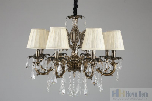 Люстра подвесная Omnilux Catanzaro OML-30813-08, раздел каталога Люстры с абажурами интернет-магазина Ночи Нет