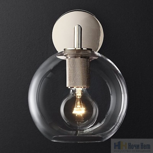 Бра ImperiumLoft RH Utilitaire 123277-22, раздел каталога Бра с плафоном интернет-магазина Ночи Нет