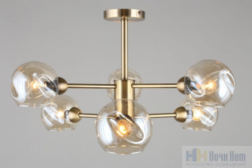 Люстра Omnilux Ostellato OML-93307-06, раздел каталога Люстры с плафонами интернет-магазина Ночи Нет