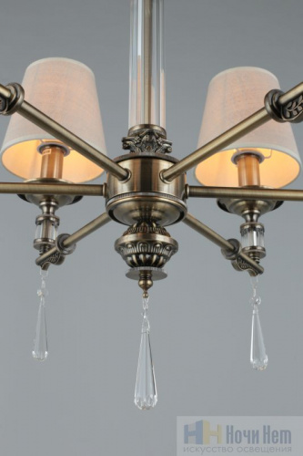 Люстра подвесная Omnilux Rivoli OML-64213-06, раздел каталога Люстры с абажурами интернет-магазина Ночи Нет