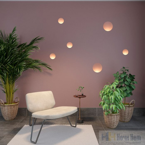 Светильник гипсовый встраиваемый в стену Novotech Cail 370497, раздел каталога Светильники для лестниц интернет-магазина Ночи Нет