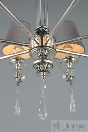 Люстра подвесная Omnilux Rivoli OML-64203-08, раздел каталога Люстры с абажурами интернет-магазина Ночи Нет