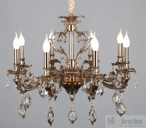 Люстра подвесная Omnilux Senis OML-74703-08, раздел каталога Хрустальные люстры интернет-магазина Ночи Нет