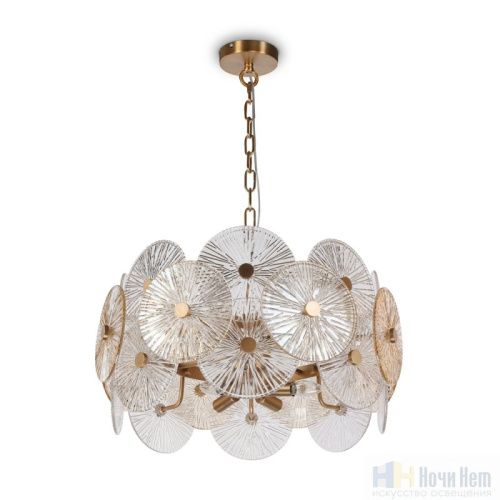 Люстра Maytoni Aster MOD007PL-08G, раздел каталога Стеклянные люстры интернет-магазина Ночи Нет