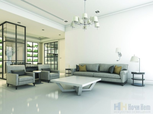 Люстра Divinare Soprano 1341/02 LM-10, раздел каталога Люстры с абажурами интернет-магазина Ночи Нет