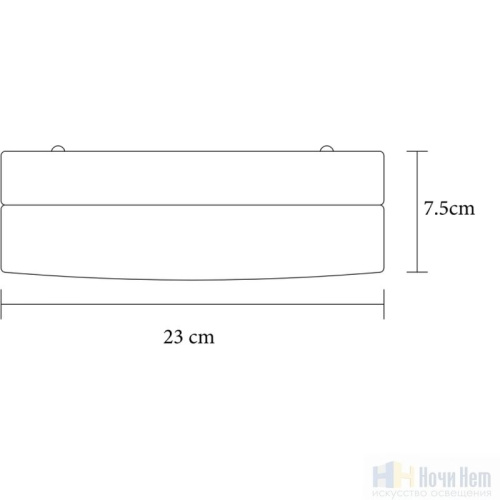 Светильник потолочный Arte Lamp Aqua-Tablet A6047PL-2BK, раздел каталога Потолочные светильники для ванной интернет-магазина Ночи Нет