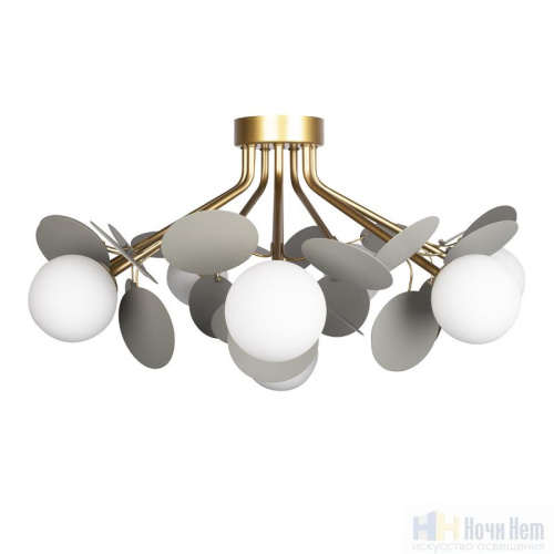 Люстра Loft IT Matisse 10008/8C Grey, раздел каталога Люстры с плафонами интернет-магазина Ночи Нет