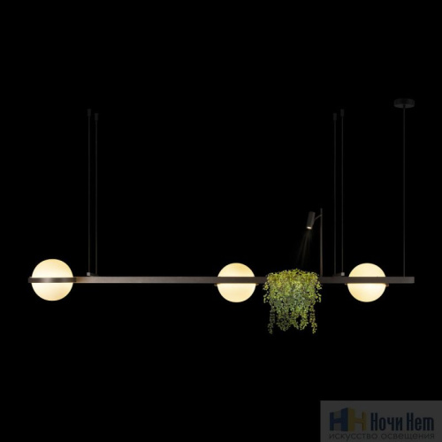 Люстра Loft IT Jardin 10121/C Dark grey, раздел каталога Светодиодные люстры интернет-магазина Ночи Нет