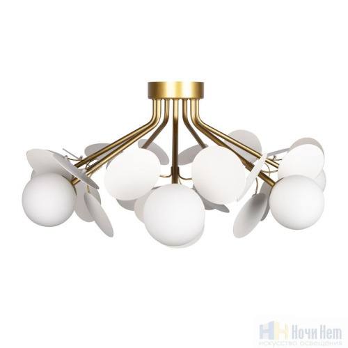 Люстра Loft IT Matisse 10008/8C White, раздел каталога Люстры с плафонами интернет-магазина Ночи Нет