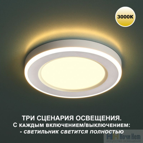 Встраиваемый светильник Novotech Span 359018, раздел каталога Светодиодные точечные светильники интернет-магазина Ночи Нет