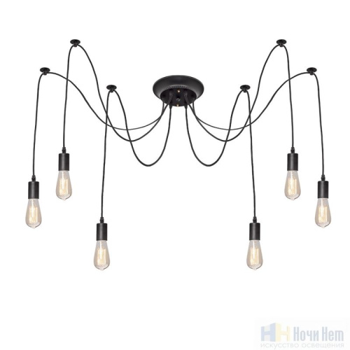 Люстра Loft IT Spider LOFT1162/6, раздел каталога Кованые люстры интернет-магазина Ночи Нет
