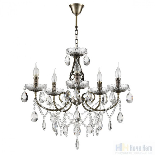 Люстра Lumion Linn 8190/5, раздел каталога Хрустальные люстры интернет-магазина Ночи Нет