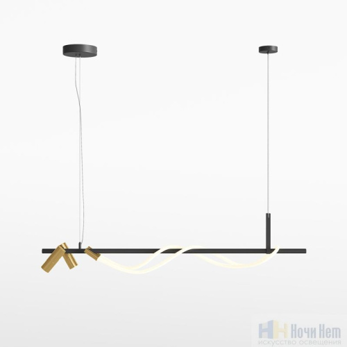 Люстра Maytoni Tau MOD166PL-L30GB3K, раздел каталога Светодиодные люстры интернет-магазина Ночи Нет