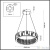 Люстра Odeon Light Crossa 5072/60L, раздел каталога Хрустальные люстры интернет-магазина Ночи Нет
