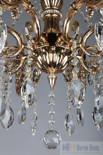 Люстра подвесная Omnilux Aosta OML-78903-08, раздел каталога Хрустальные люстры интернет-магазина Ночи Нет