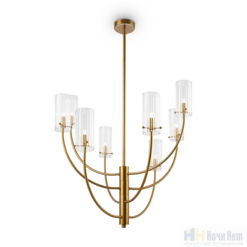 Люстра Maytoni Arco MOD223PL-08BS, раздел каталога Люстры с плафонами интернет-магазина Ночи Нет