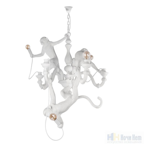 Светильник подвесной Loft IT Monkey 10314 White, раздел каталога Детские светильники интернет-магазина Ночи Нет