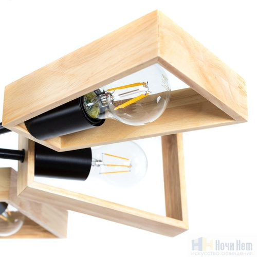 Люстра Arte Lamp Brussels A8030PL-6BK, раздел каталога Деревянные люстры интернет-магазина Ночи Нет