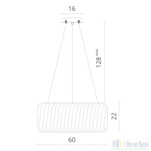 Люстра Divinare Megan 7568/18 LM-9, раздел каталога Хрустальные люстры интернет-магазина Ночи Нет
