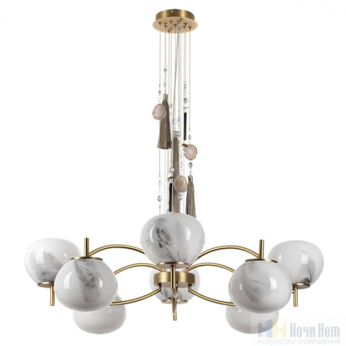 Люстра Odeon Light Fiolent 5432/8, раздел каталога Люстры с плафонами интернет-магазина Ночи Нет