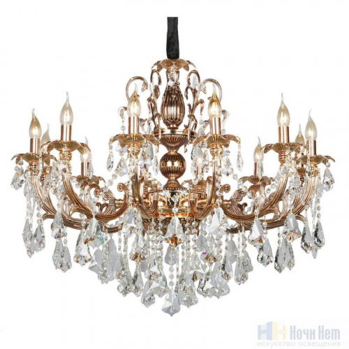 Люстра подвесная Omnilux  Grosseto OML-77723-12, раздел каталога Хрустальные люстры интернет-магазина Ночи Нет
